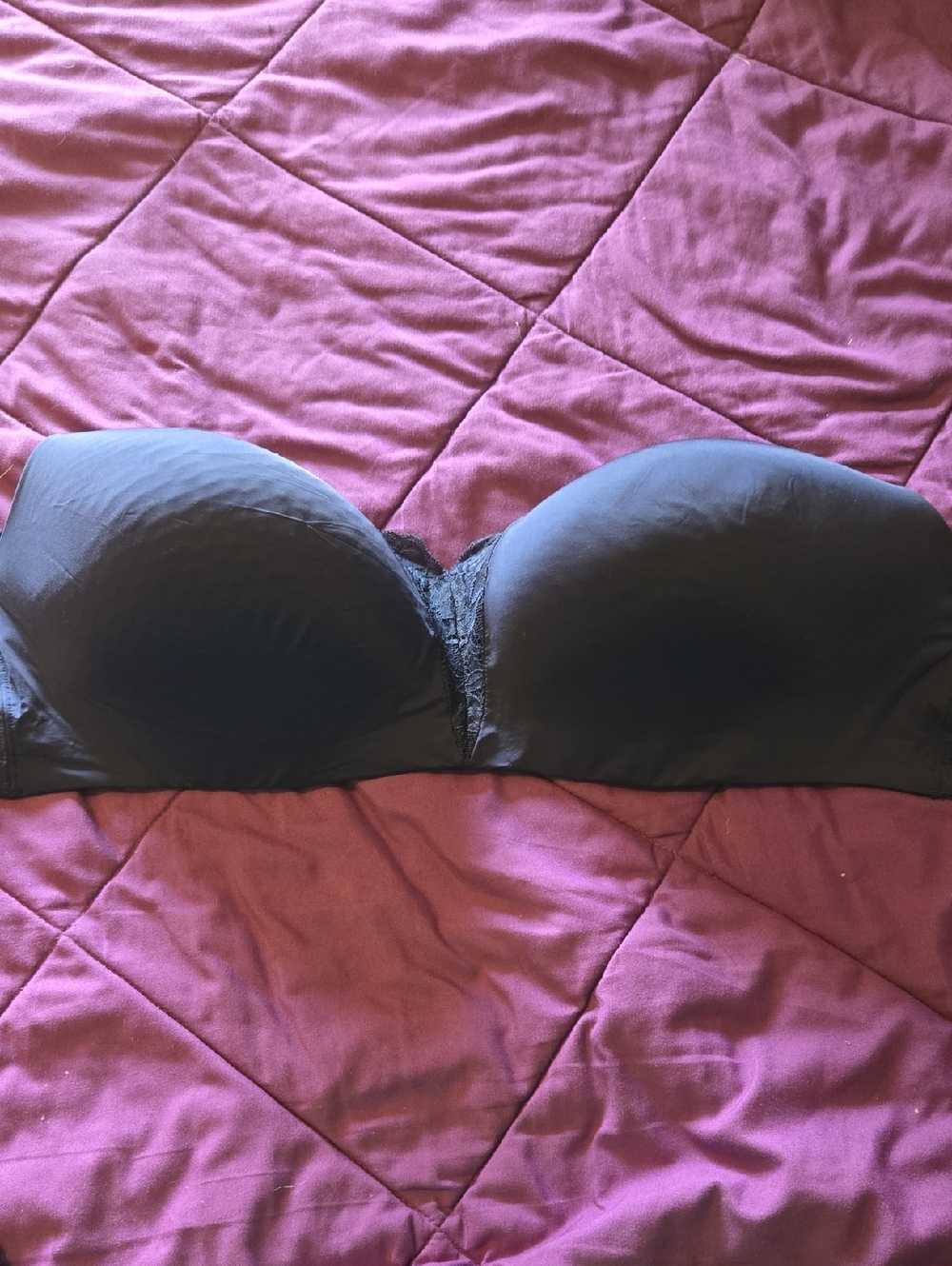 Navy Blue Bra with Light Padding